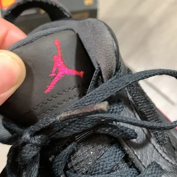 Jordan 881565-009 Infants and Toddler Son of GT Black Hyper Pink size 7C - Picture 8 of 9